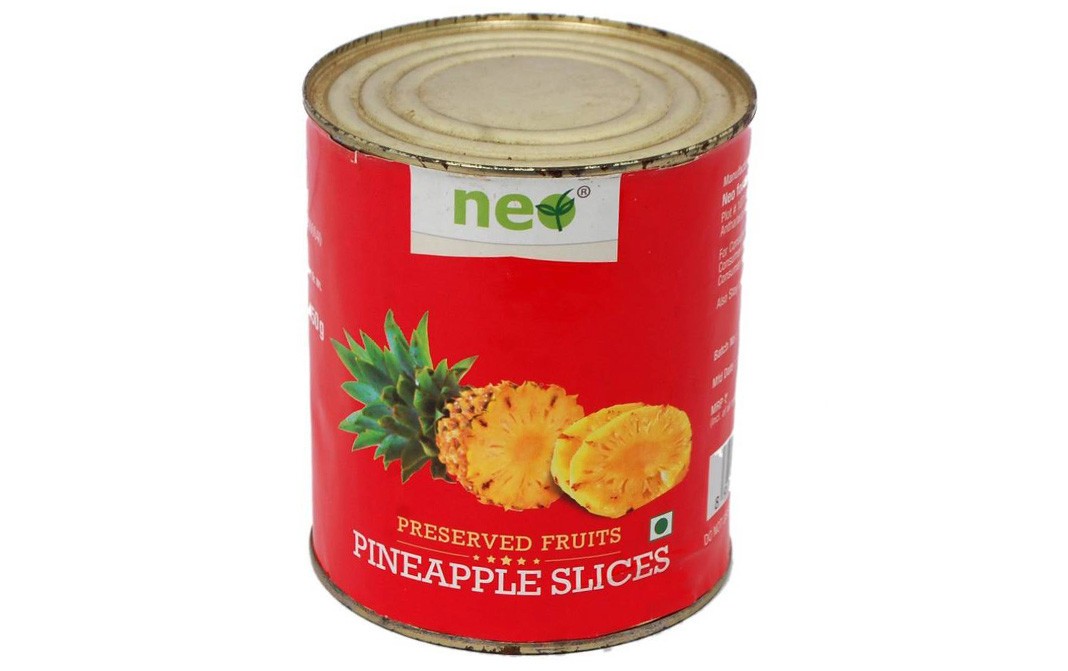 Neo Pineapple Slices (Preserved Fruits)   Tin  820 grams